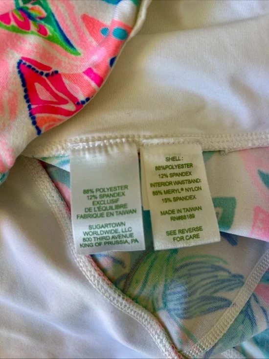 Lilly Pulitzer Weekender High Rise 24” Legging Toucan Do It Better Sz M Colorful - Picture 8 of 9